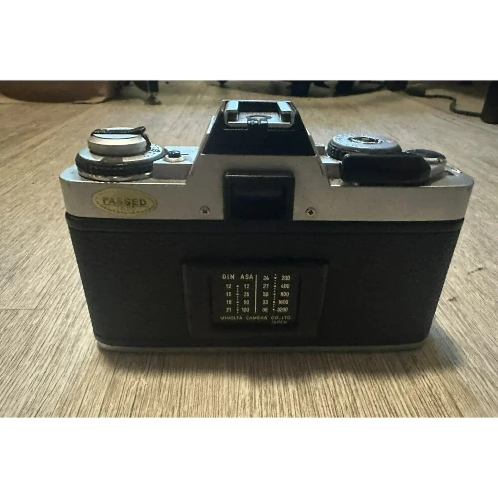 Minolta XG-M 35mm Film Camera W/ Minolta MD 50mm 1:2 Lens